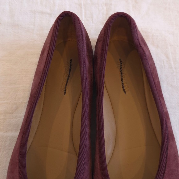 Madewell The Francine Ballet Flat - Dark Merlot/ Size 8 - Picture 3 of 7